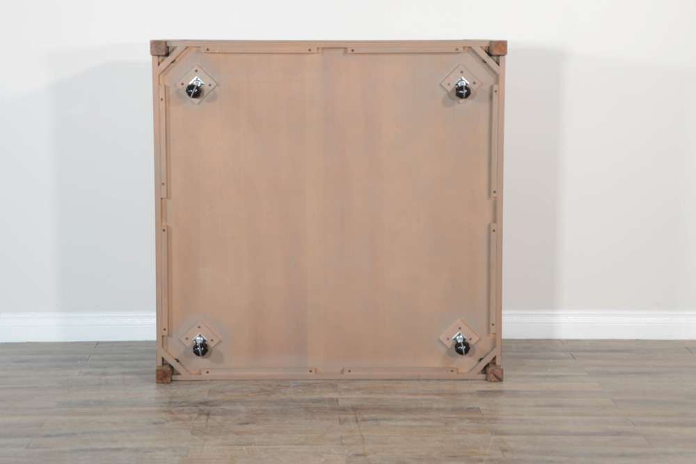 Sunny Designs - Doe Valley - Doe Valley Mahogany Wood Coffee Table with Casters in Light Brown - 3148BU-C2 veiw 4
