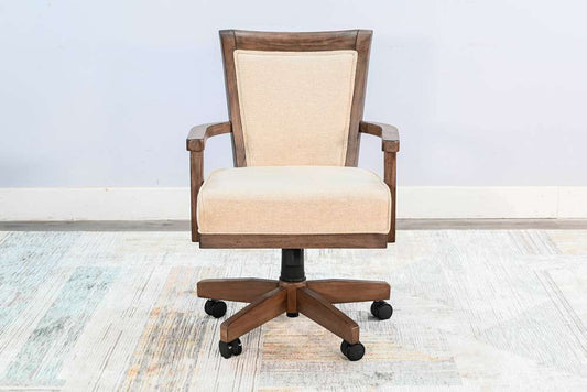 Sunny Designs - Doe Valley - Game Chair with Casters - 1444BU veiw 2