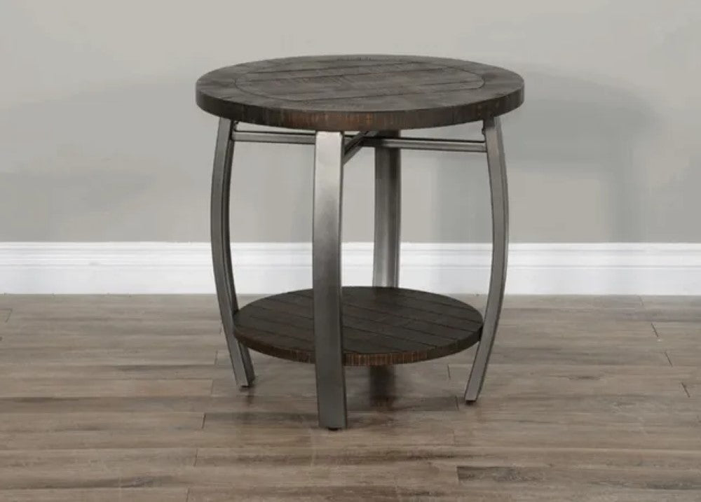 Sunny Designs - Homestead - End Table Dark Brown - 3139TL-E veiw 1