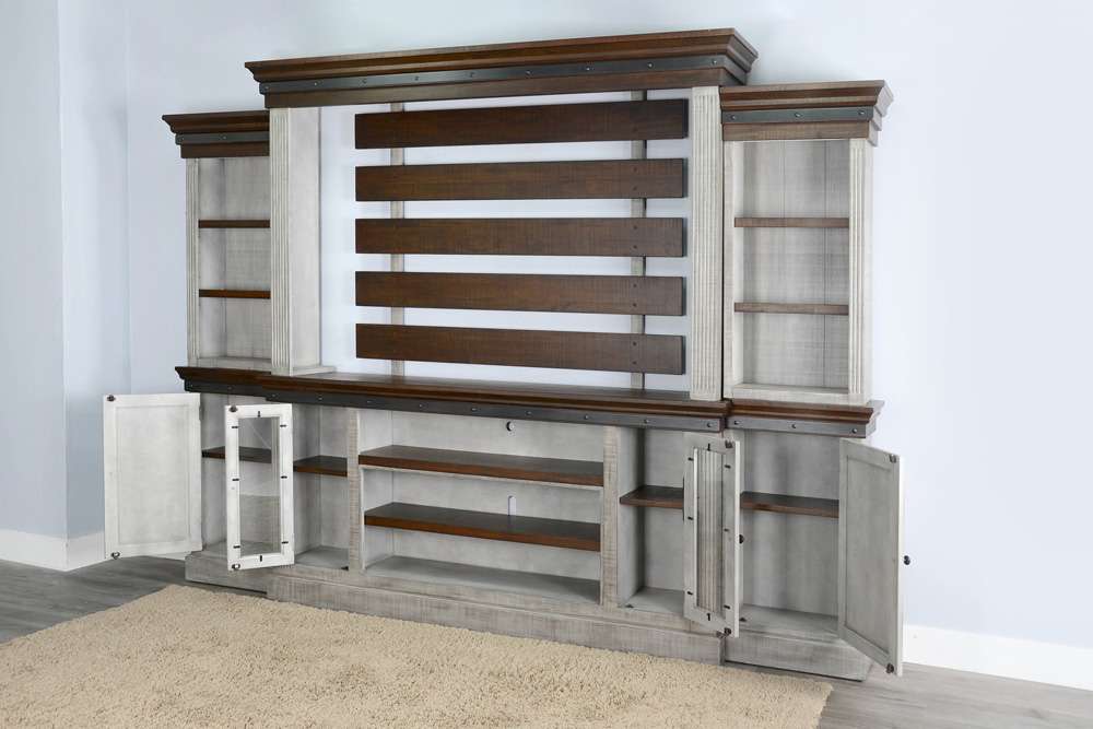 Sunny Designs - Homestead Hills - Entertainment Wall - 3649TA veiw 4