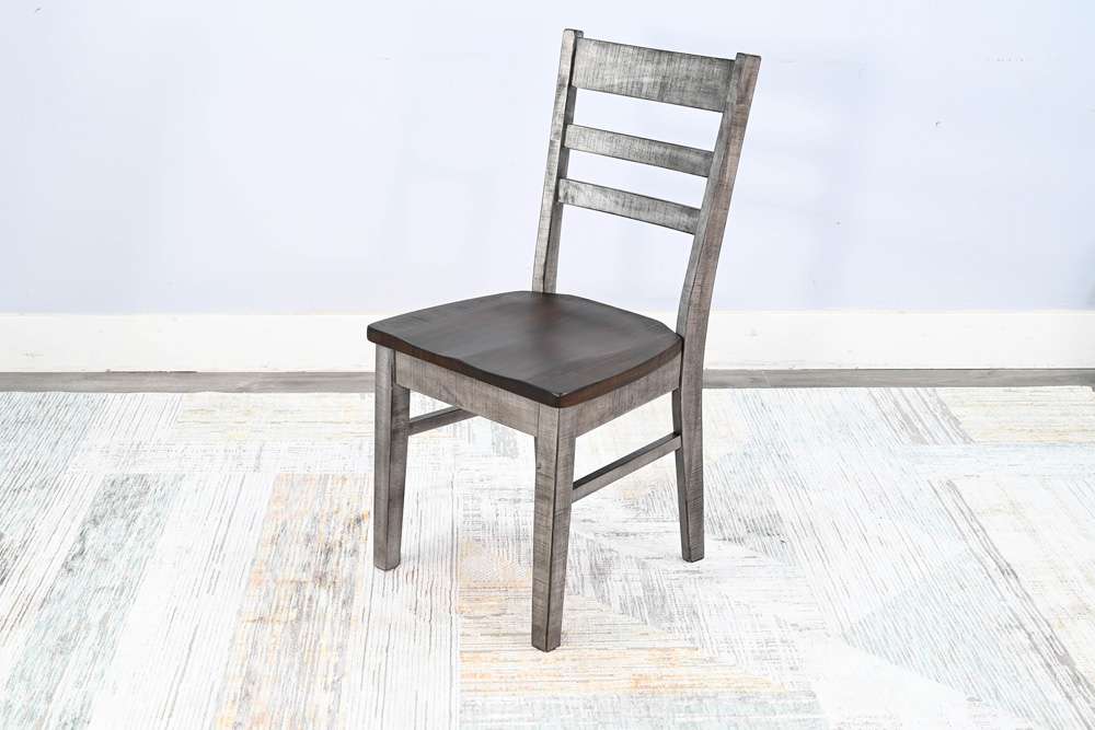 Sunny Designs - Homestead Hills - Ladderback Chair, Wood Seat (Set of 2) - 1616TA veiw 5