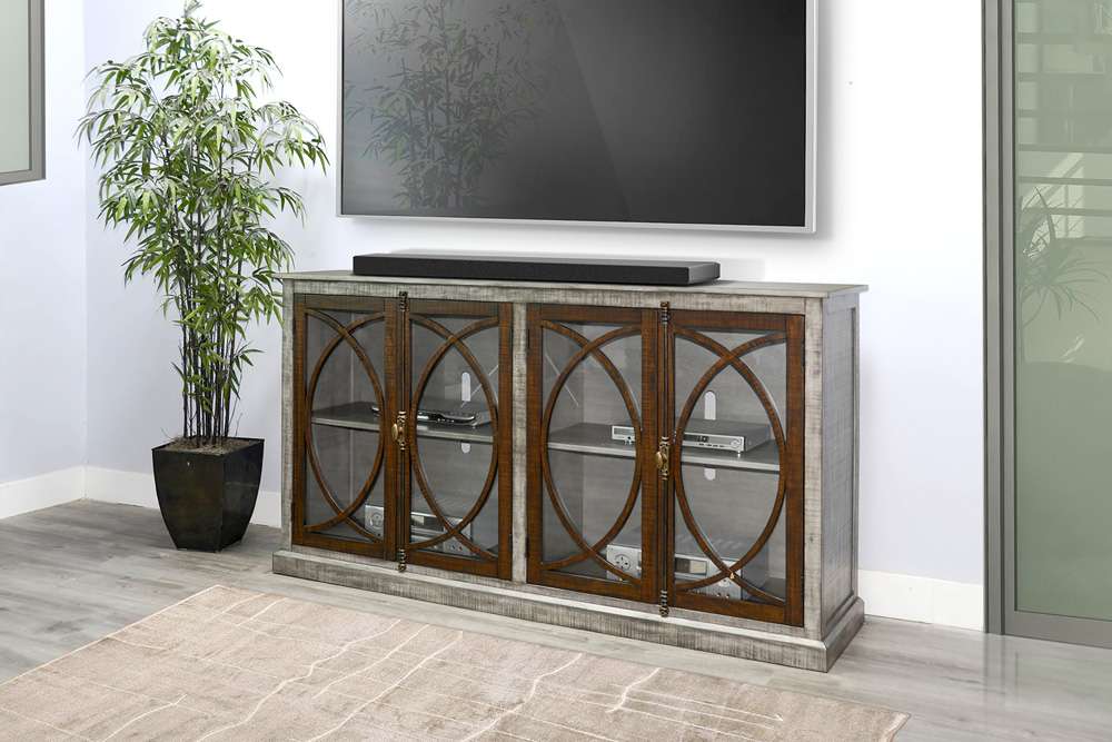 Sunny Designs - Homestead Hills - Media Console - 3663TA-78 veiw 5