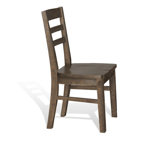 Sunny Designs - Homestead Ladderback Chair in Dark Brown (Set of 2) - 1616TL veiw 2