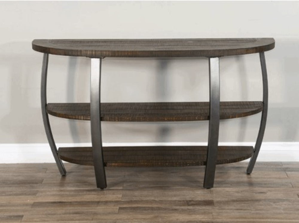 Sunny Designs - Homestead Sofa Table - Dark Brown - 3139TL-S veiw 1