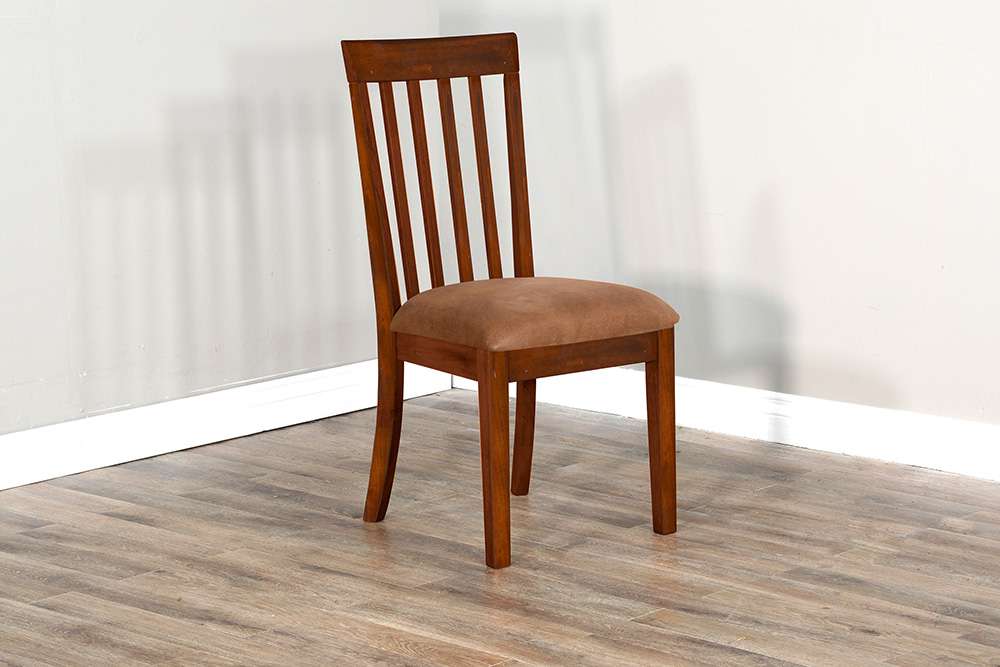 Sunny Designs - Santa Fe - Cushioned Slatback Dining Chair (Set of 2) - 1424DC2-CT veiw 1