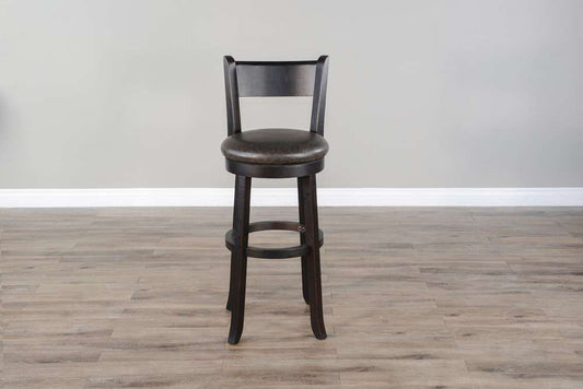 Sunny Designs - Scottsdale - Bar Swivel Barstool, Cushion Seat & Back (Set of 2) - 1646BW-B30 veiw 2