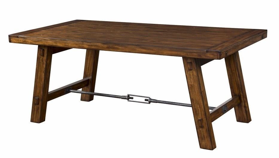 Sunny Designs - Tuscany Dining Table with Turn Buckle - 1367VM veiw 1