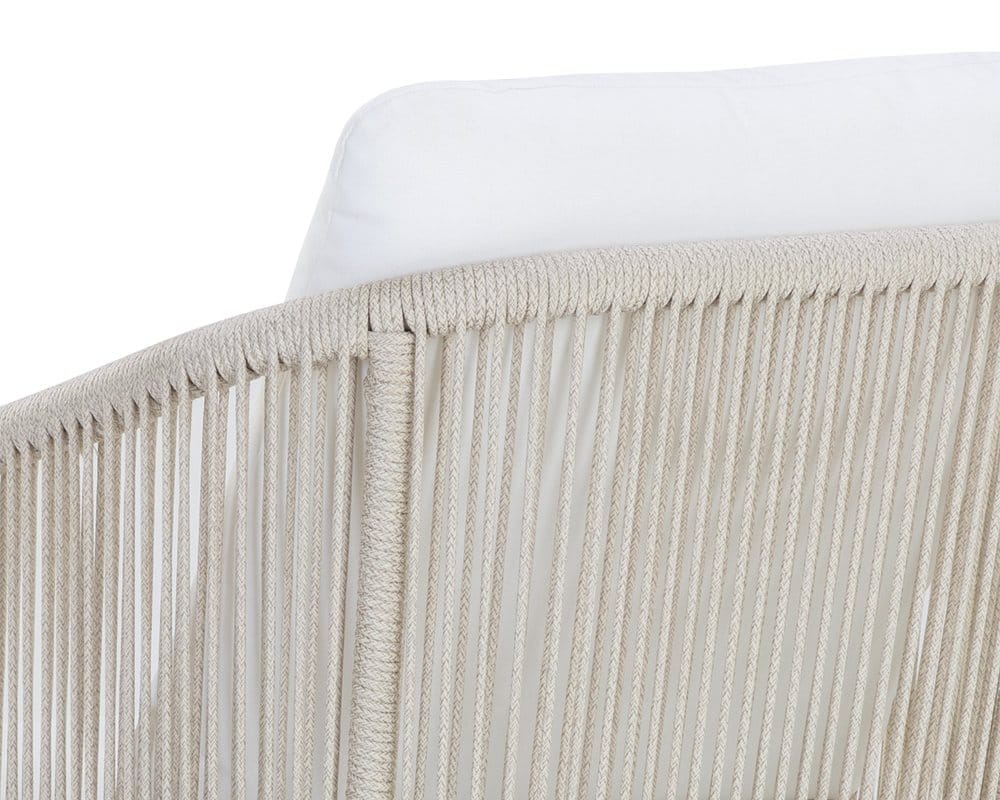 Sunpan - Allariz Dining Armchair - Greige - Stinson White - 111153 view 8