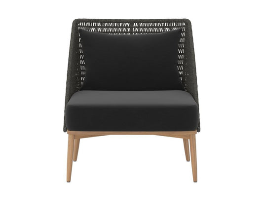 Sunpan - Andria Lounge Chair - Arashi Black - 110962 view 2