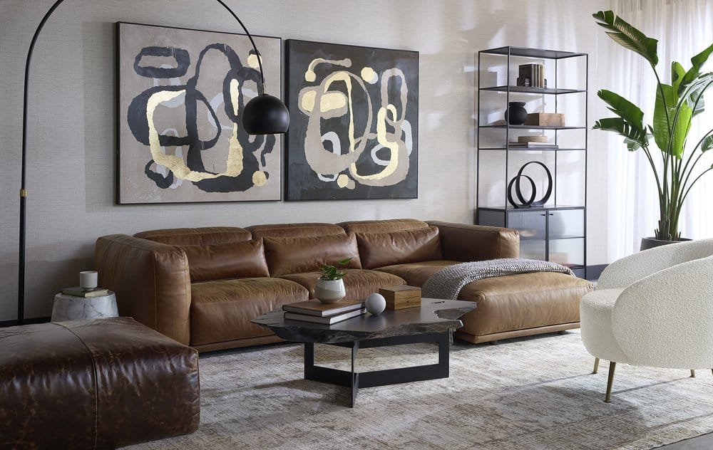 Sunpan - Artezia Wyatt Coffee Table - Black / Dark Brown - 102222 view 6