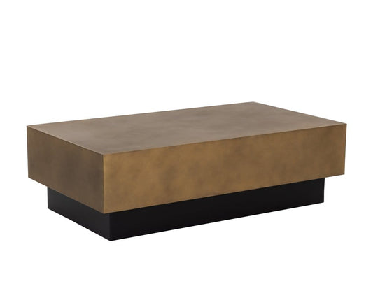 Sunpan - Blakely Coffee Table - Antique Brass - 109024 view 2