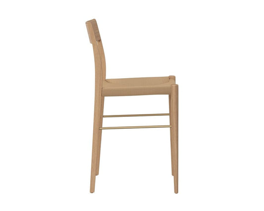 Sunpan - Bondi Counter Stool - Light Oak - 110982 view 2