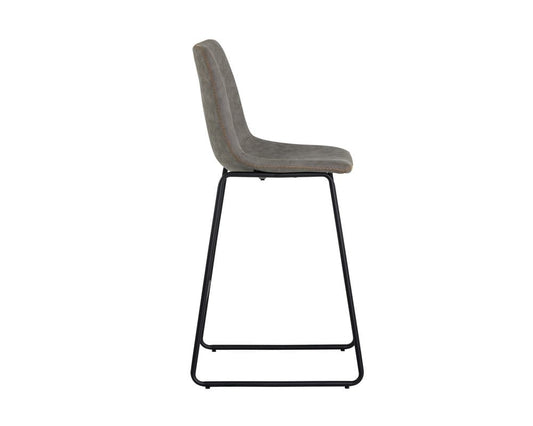 Sunpan - Cal Counter Stool - Antique Grey (Set Of 2) - 104039 view 2