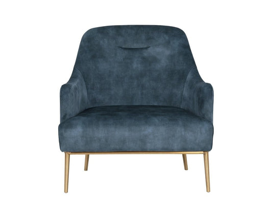 Sunpan - Cameron Lounge Chair - Nono Petrol - 106594 view 2