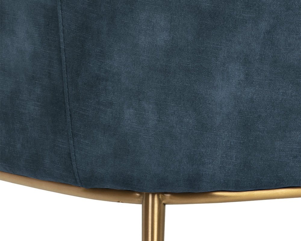 Sunpan - Cameron Lounge Chair - Nono Petrol - 106594 view 8