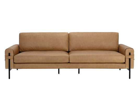 Sunpan - Westport Camus Sofa - Ludlow Sesame Leather - 111424 veiw 2