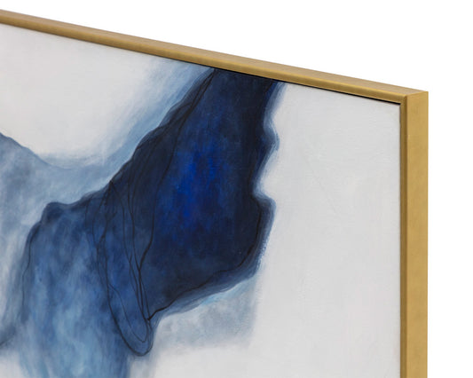 Sunpan - Cool Embrace - 60in X 40in - Gold Floater Frame - A0359 view 2