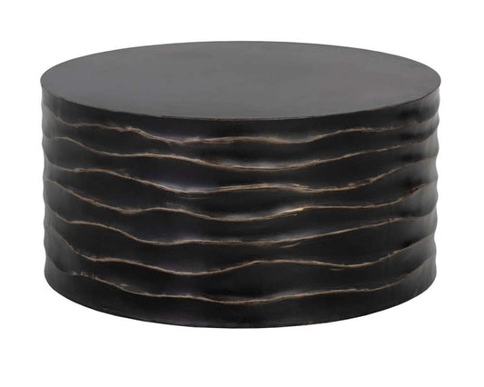 Sunpan - Solterra Corey Coffee Table Large - Black - 108551 veiw 2