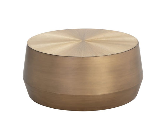 Sunpan - Creed Coffee Table Small - Antique Gold - 109690 view 2