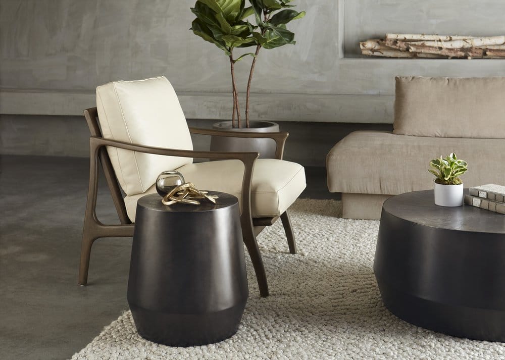 Sunpan - Creed Side Table - Gunmetal - 104349 view 5