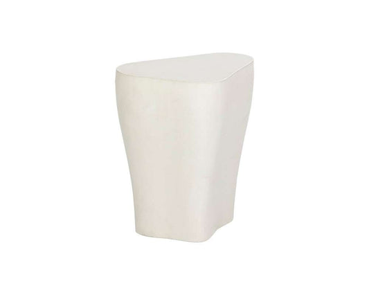 Sunpan - MIXT Dali End Table Small - White - 107467 veiw 2