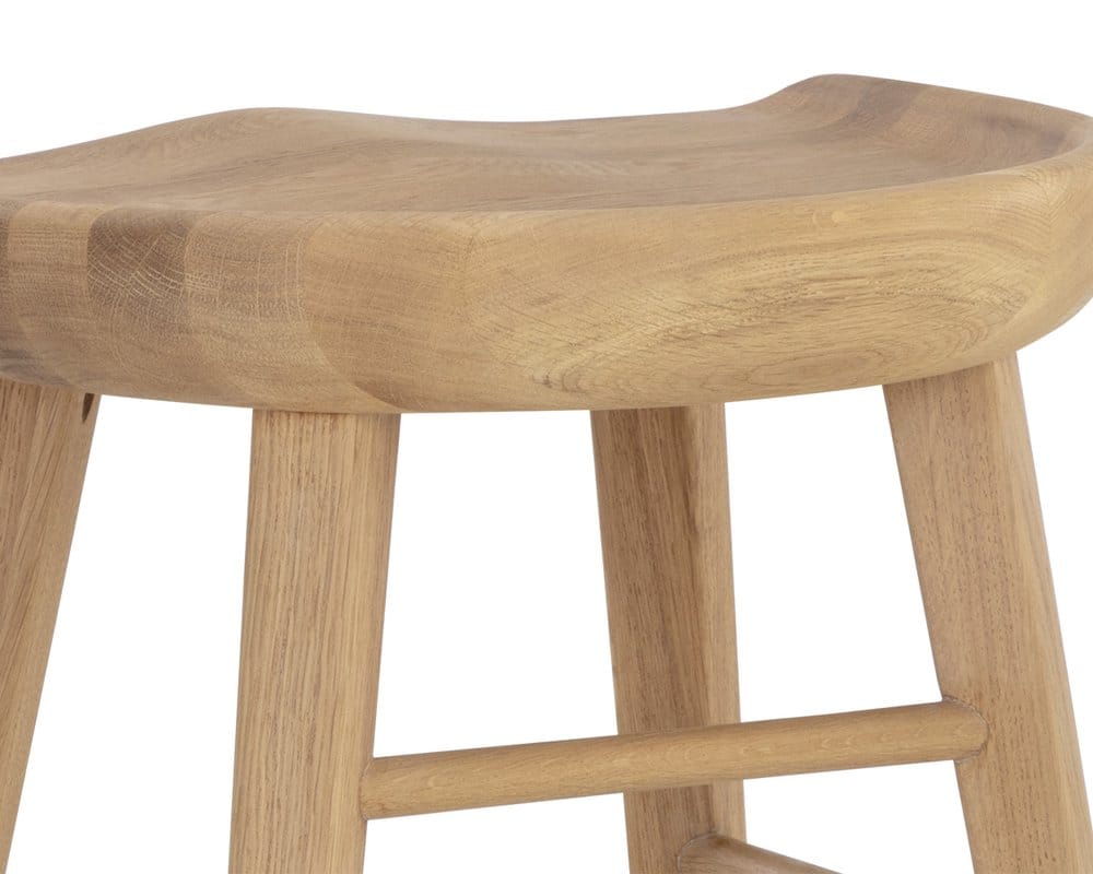 Sunpan - Dominic Counter Stool - Light Oak - 110044 view 8