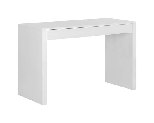 Sunpan - Ikon Dutad Desk - High Gloss White - 106901 veiw 2