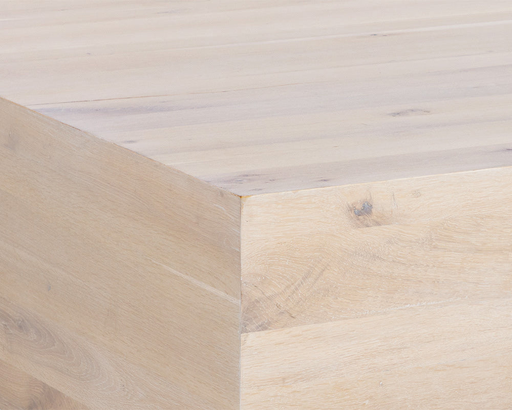 Sunpan - Frezco Coffee Table Square - Light Oak - 109597 view 4