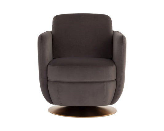 Sunpan - Gilley Swivel Lounge Chair - Meg Ash - 109311 view 2
