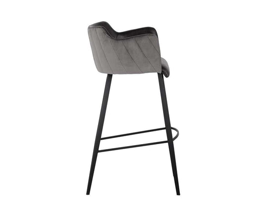 Sunpan - Junction Griffin Barstool - Town Grey / Roman Grey - 103244 veiw 2
