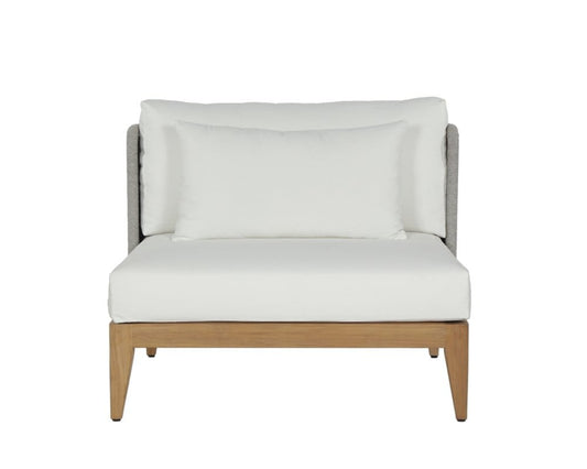 Sunpan - Ibiza Armless Chair - Natural - Stinson White - 109499_CLOSEOUT view 2