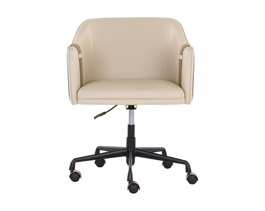 Sunpan - Ikon Carter Office Chair - Napa Beige / Napa Tan - 109042 view 2