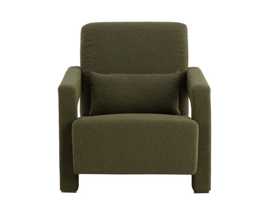 Sunpan - Ikon Forester Lounge Chair - Copenhagen Olive - 110380 view 2