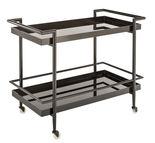 Sunpan - Ikon Livingston Bar Cart - Black - 100913 view 2