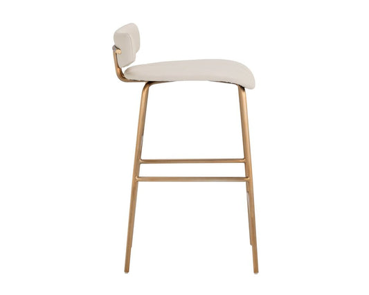 Sunpan - Ikon Lorelei Counter Stool - Dillon Cream - 106017 view 2
