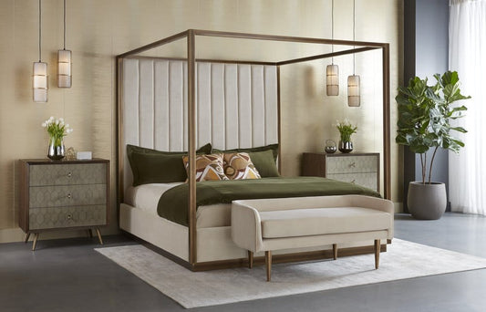Sunpan - Irongate Casette Canopy Bed - King - Piccolo Prosecco - 106141 view 2