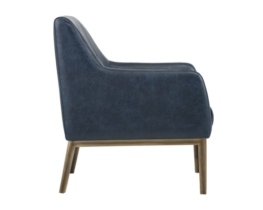 Sunpan - Irongate Wolfe Lounge Chair - Vintage Blue - 102580 view 2