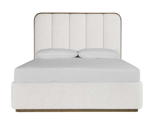 Sunpan - Jamille Bed Queen - Eclipse White - 111224 veiw 2