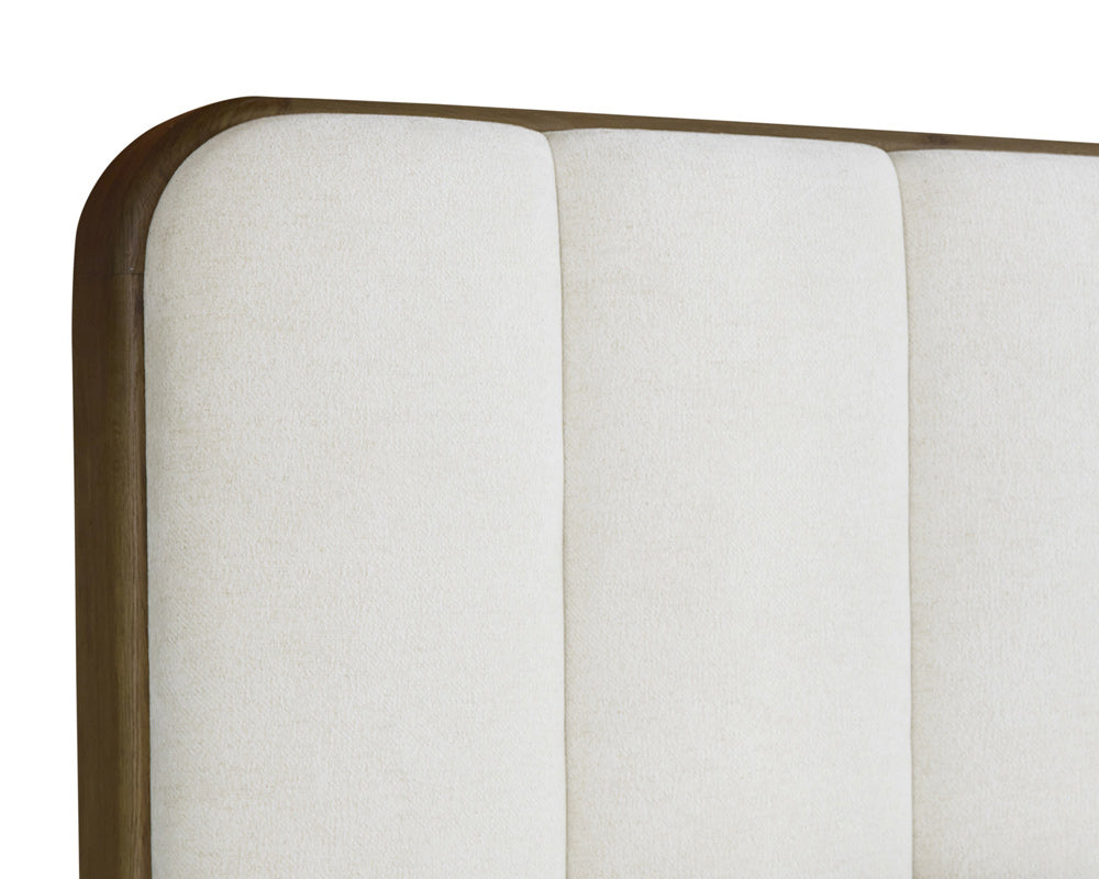 Sunpan - Jamille Bed Queen - Eclipse White - 111224 view 4