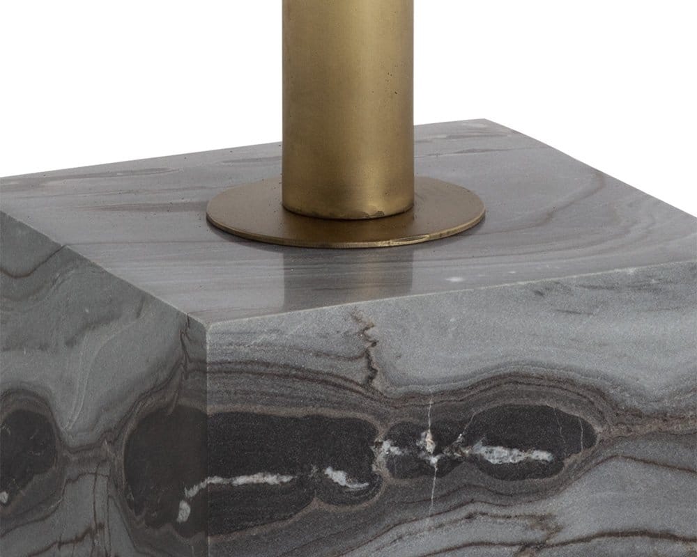Sunpan - Kata Bistro Table - Grey Marble - 32in - 109640 view 5