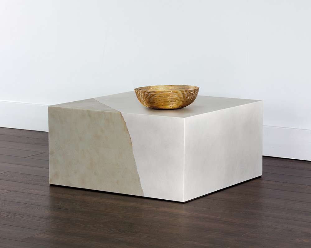 Sunpan - Solterra Kyson Coffee Table - Silver - 105227 veiw 4