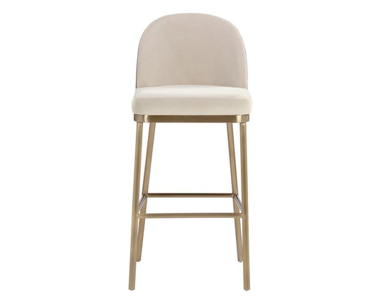 Sunpan - Lavania Barstool - Meg Taupe / Porcini Taupe - 111644 view 2
