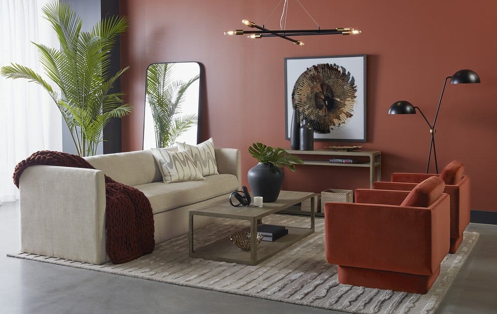 Sunpan - Leander Sofa - Danny Cream - 109742 view 6