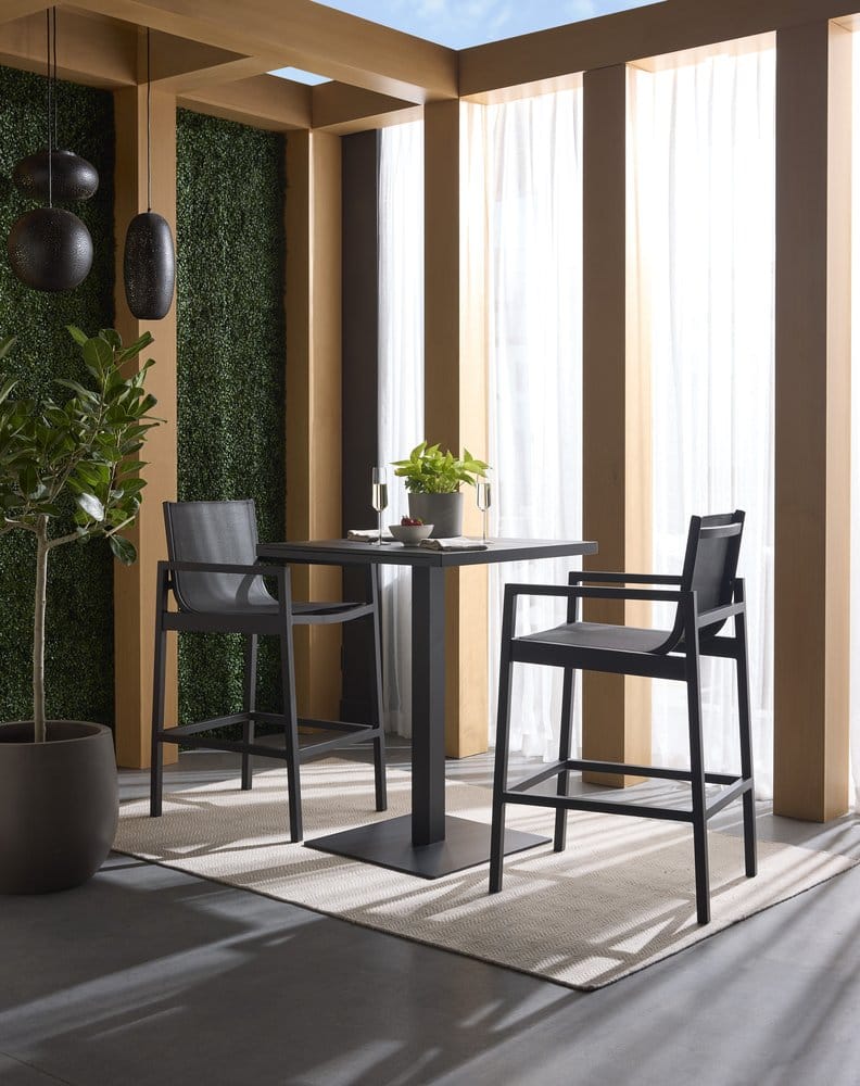 Sunpan - Merano Bar Table - Black - 111220 view 6