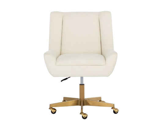 Sunpan - Mirian Office Chair - Zenith Alabaster - 107855 view 2