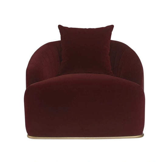 Sunpan - MIXT Astrid Armchair - Merlot - 104138 view 2