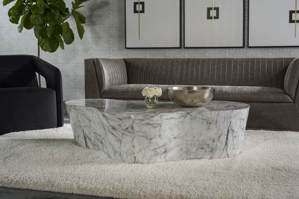 Sunpan - MIXT Ava Coffee Table - Marble Look - 103309 view 5