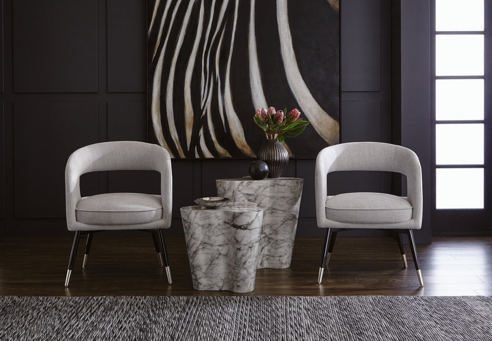 Sunpan - MIXT Ava End Table - Large - Marble Look - 103311 view 7