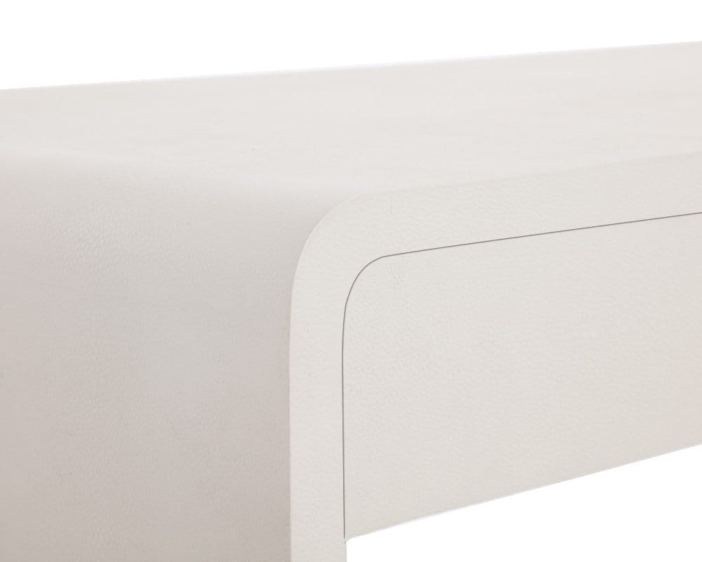 Sunpan - MIXT Ilona Desk - Oyster Shagreen - 109022 view 6