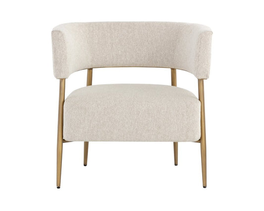 Sunpan - MIXT Maestro Lounge Chair - Dove Cream - 108146 view 2